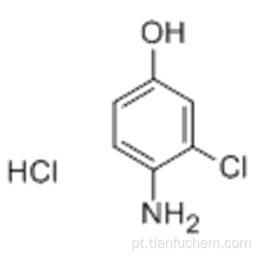 Fenol, 4-amino-3-cloro-, cloridrato (1: 1) CAS 52671-64-4